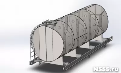 Чертежи. Емкость в большегруз