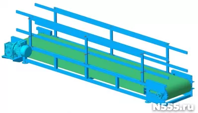 Транспортер ленточный для мешков ТМ, конвейер фото 1